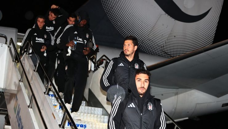 Beşiktaş kafilesi Trabzon’da