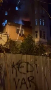 Beyoğlu’nda Yangın