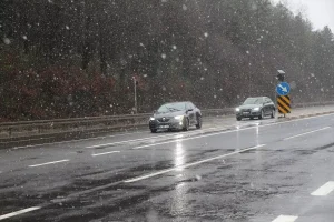 Bolu Dağı’nda Kar Yağışı Başladı