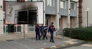 Boşanma aşamasındaki eşinin evini kundaklamaya çalışan kişi yakalandı