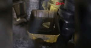 Burdur’daki oto yıkamacıda yangın