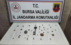 Bursa’da Tarihi Eser Operasyonu