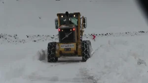 Camili’de Kar Yağışı Sürücüleri Zorladı