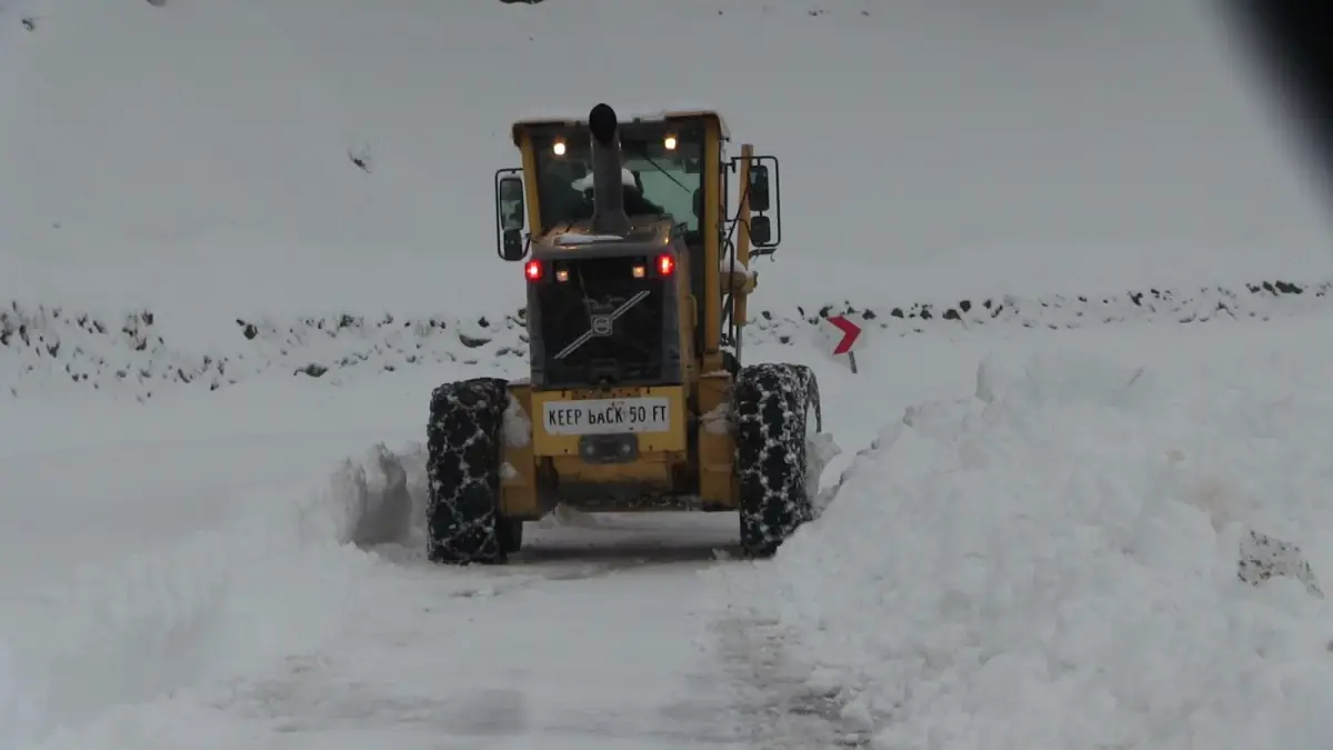 Camili’de Kar Yağışı Sürücüleri Zorladı