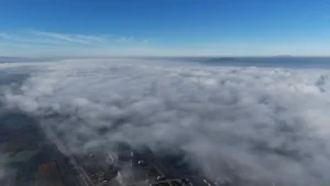 Çanakkale Köprüsü Sis İçinde Kayboldu