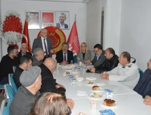 CHP Havza’da Esnaf Ziyareti Gerçekleştirdi