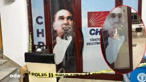 CHP Şile İlçe Başkanlığı Önünde Sarsıcı Olay