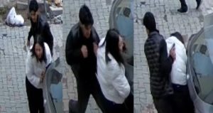 Çığlıkları sokakta yankılandı! Silah çekip karısına dehşeti yaşattı