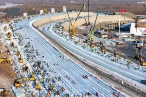 Çin’de Kar Fırtınası için Kırmızı Alarm