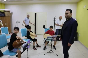 Çocuklara Bağlama Kursu Başladı