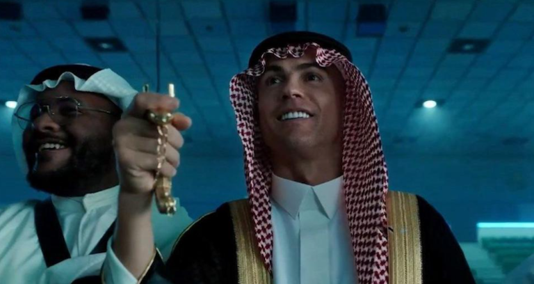 Cristiano Ronaldo, Suudi Arabistan’ın reklam yüzü oldu