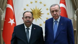 Cumhurbaşkanı Erdoğan, YSK Başkanı Ahmet Yener’i kabul etti