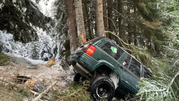 Dereli’de Cip Uçuruma Düştü: 5 Yaralı