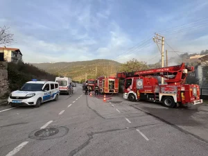 Derince’de Yangın: 74 Yaşındaki Kadın Yaralandı