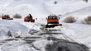 Doğu’da ‘Kar Kaplanları’ kış mesaisine hazır