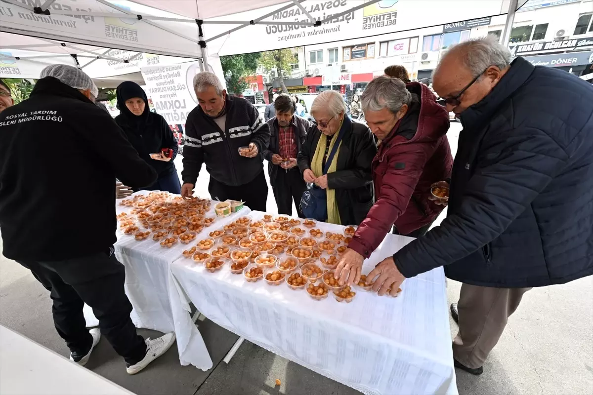 Durbay İçin Lokma Dağıtımı