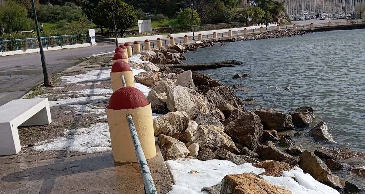 Ege’deki turistik adada 70 yıldır böylesi görülmedi