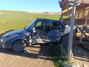 Eğil’de Trafik Kazası: 4 Yaralı