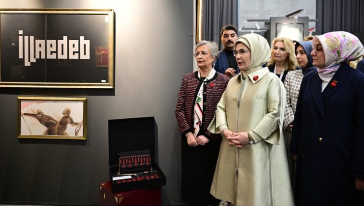 Emine Erdoğan, ‘Artsın Eksilmesin Dönüşüm Pazarı’nın açılışına katıldı