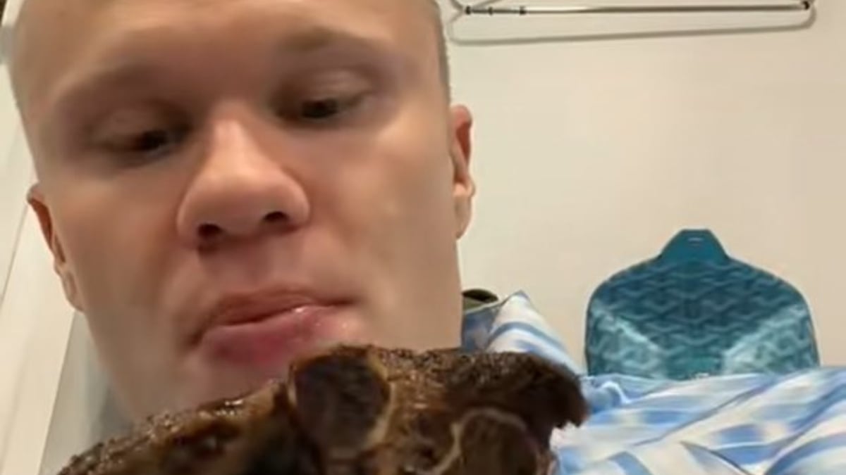 Erling Haaland et yediği anları paylaştı: Akıllara Erol Taş’ı getirdi