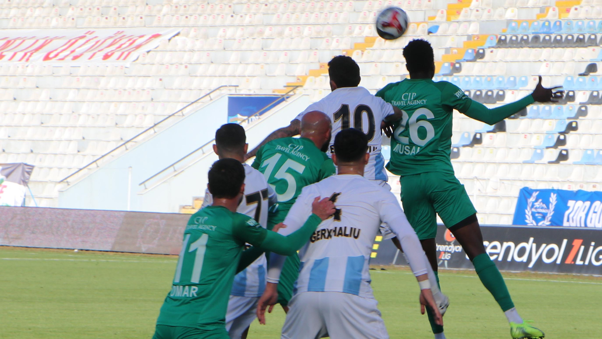 Erzurumspor FK ile Bodrum FK yenişemedi