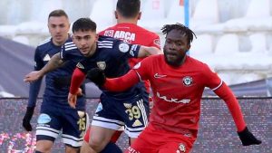 Erzurumspor FK’ya Çorum FK karşısında tek gol yetti