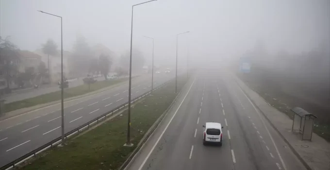 Eskişehir’de Yoğun Sis Etkili