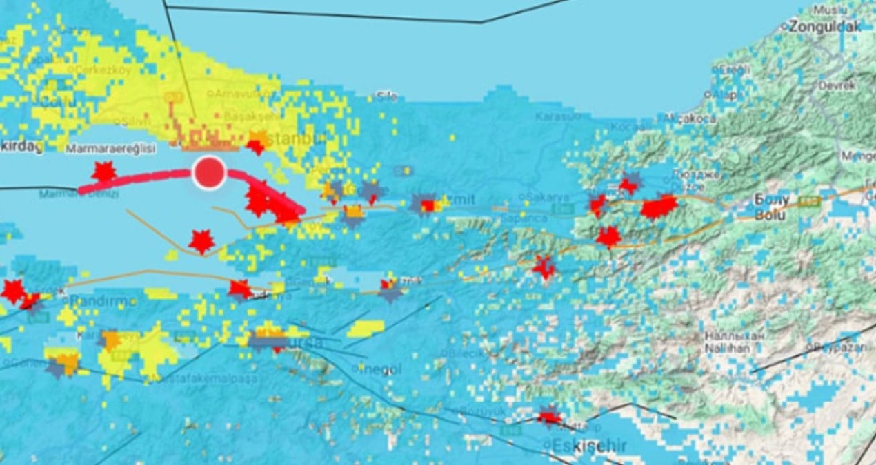 Evinizin zemini kum mu çakıl mı kaya mı gösteriyor: Haritaya tıklayın evinizin durumunu öğrenin!