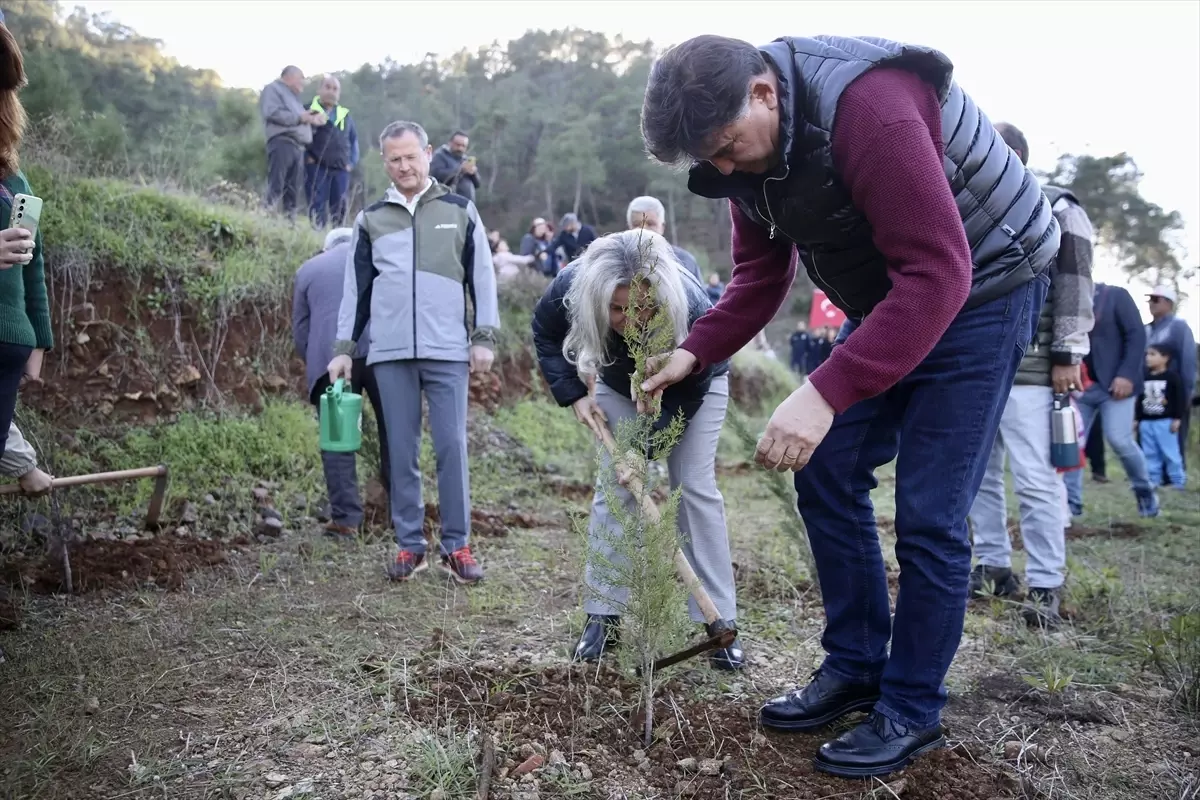 Fethiye’de 1000 Fidan Dikildi