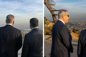 Fidan ve Esad Kasyun Dağı’nda