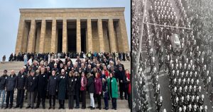 Fotoğraftakiler, 52 yıl sonra Anıtkabir’de
