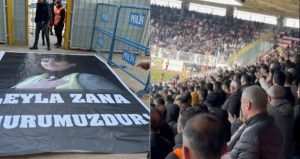 Futbol sahalarındaki Leyla Zana krizi bugün de devam ediyor