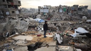 Gazze’de fırtına nedeniyle 22 bina çöktü: 18 ölü