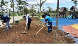 Gebze Millet Bahçesi’nde hızlı ve etkin çalışma