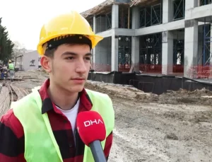 GOP MTAL’de Öğrencilerle Elektrik Tesisatı Yapılıyor