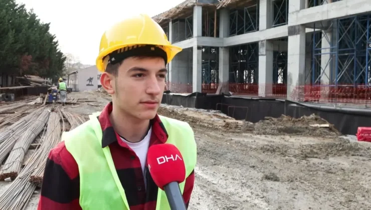 GOP MTAL’de Öğrencilerle Elektrik Tesisatı Yapılıyor