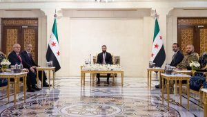 Hakan Fidan, Yaşar Güler ve İbrahim Kalın, Ahmed Şara ile görüştü