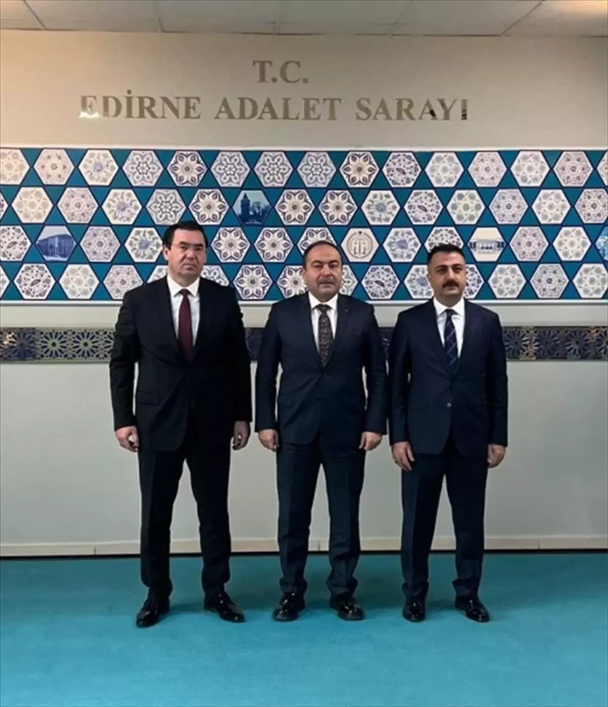 HSK Üyesi Serdar Ateş Edirne Adliyesini Ziyaret Etti