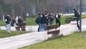 İnegöl’de Gençler Arasında Kavga