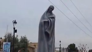 İran’da Hz. Fatıma’nın heykeli dikildi
