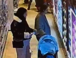 İstanbul’da kılıktan kılığa giren cep telefonu hırsızı kadın kamerada