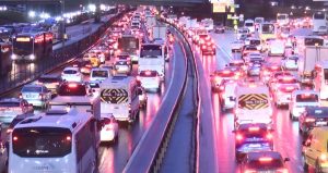 İstanbul’da trafik durma noktasına geldi! Her yer kırmızı…