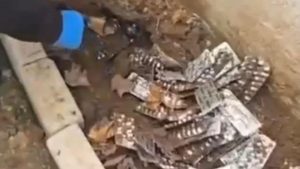 İzmir’de toprağa gömülü uyuşturucu bulundu