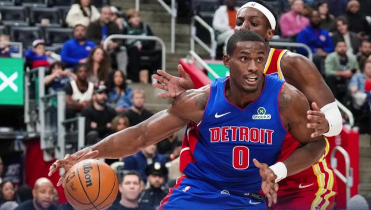 Jalen Johnson’ın triple-double’ı Detroit Pistons’ı durduramadı