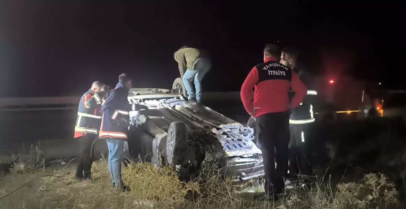 Kırıkkale’de Otomobil Devrildi: 3 Yaralı