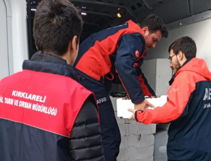 Kırklareli İğneada’da 3 ton kaçak istavrite el konuldu
