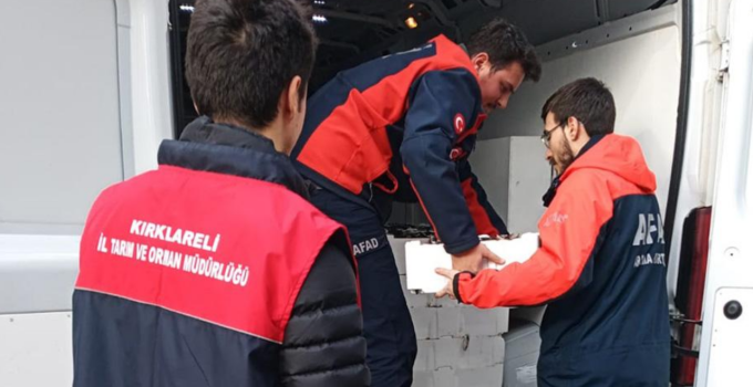 Kırklareli İğneada’da 3 ton kaçak istavrite el konuldu