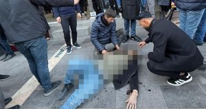 Kızıltepe’de klima montajı sırasında düşen işçi yaralandı