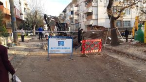 Kocaeli’de altyapı kazısında doğalgaz hattı patladı