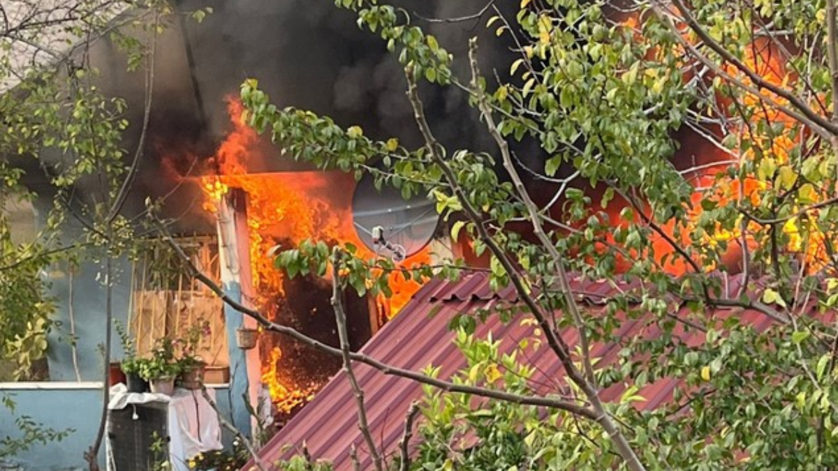 Kocaeli’de çakmak gazı faciası: Yaşlı kadın alevlerin arasında kaldı